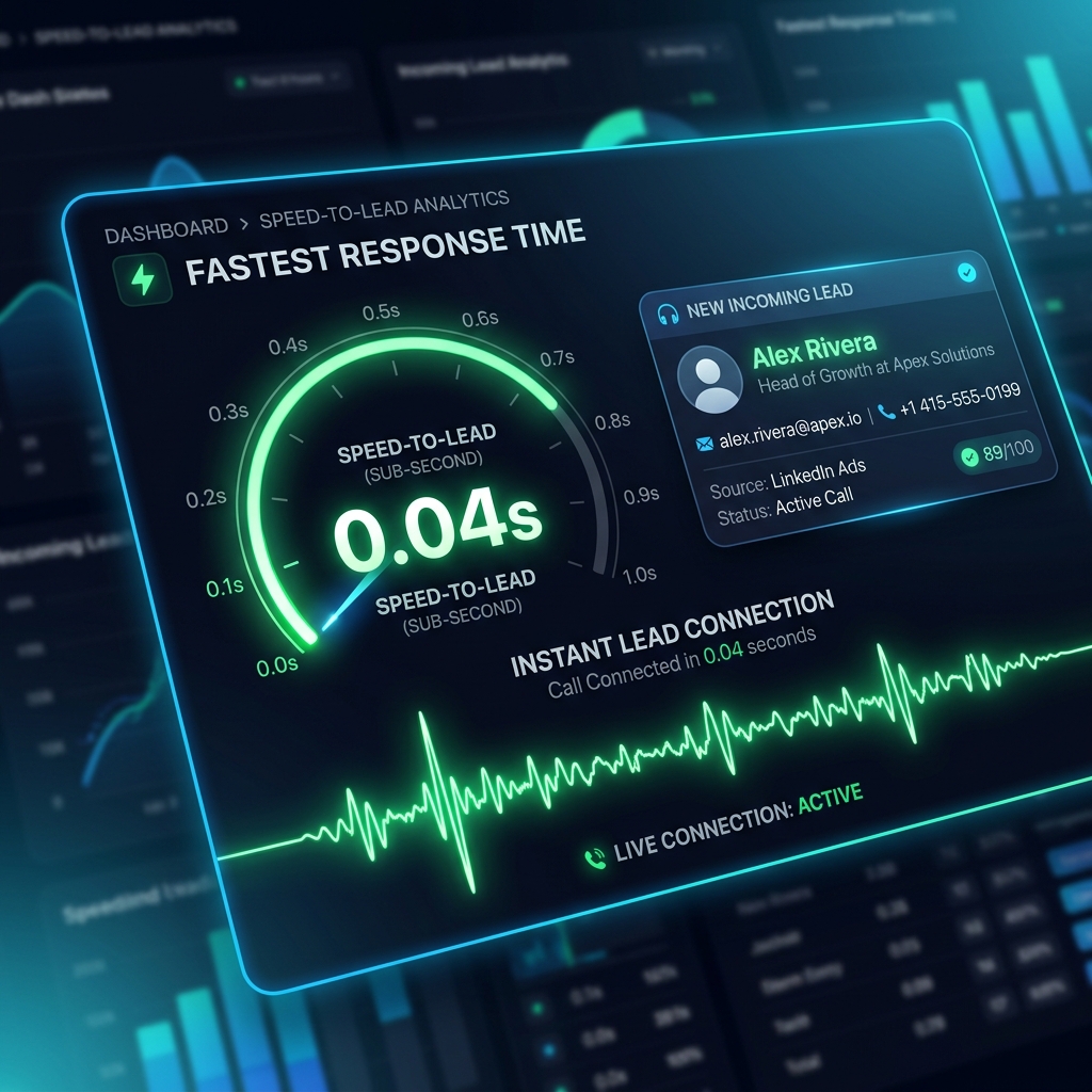 Speed To Lead Engine Dashboard